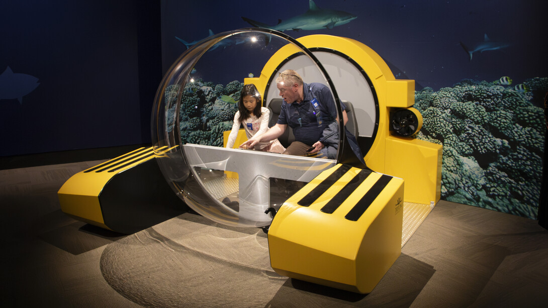 Unseen oceans, exhibition view. Courtesy of Field Museum