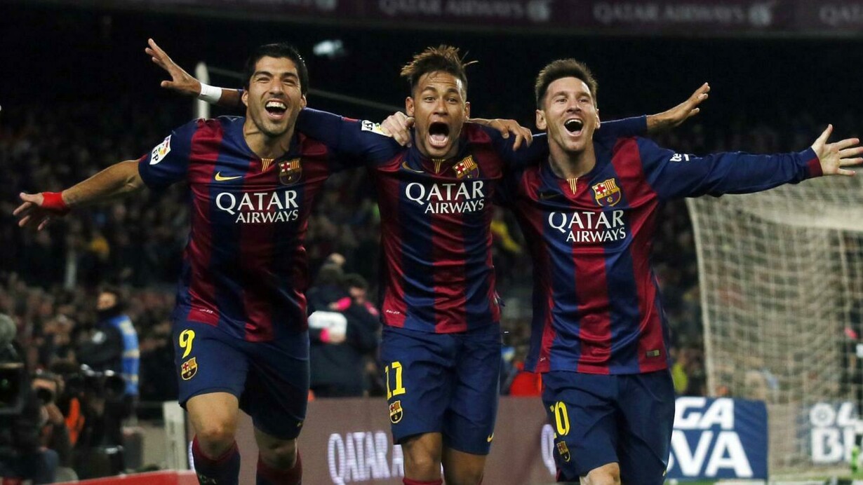 A falta de juego, los tres tenores de la delantera blaugrauna están sosteniendo al Barça en muchos tramos de Liga