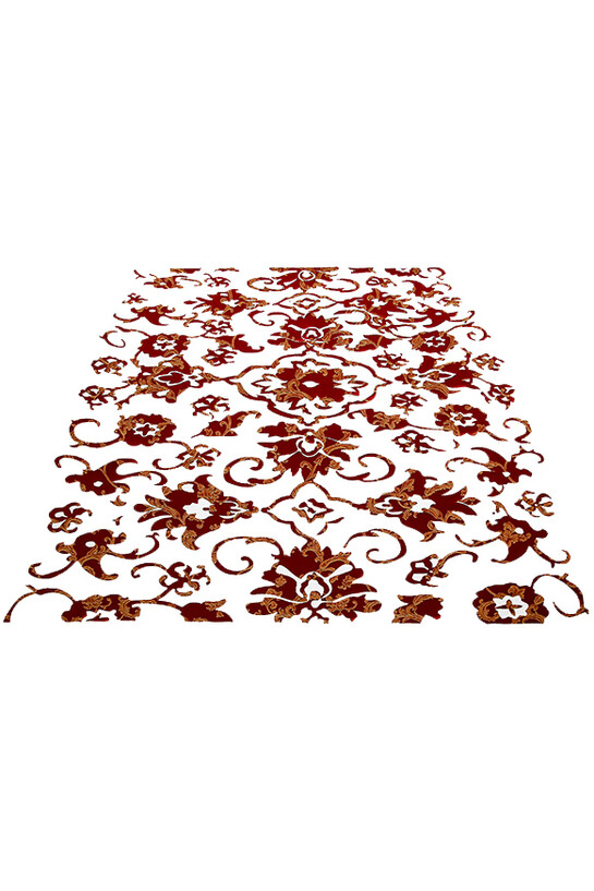 Teresa Cinque, Carpet, 2015, tessuto su parete, 100 x 170 cm