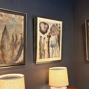 Kim Reierson, Cuando el pintor sueña (In the dream of a painter), exhibition view. Courtesy of Robin Rice Gallery