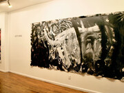 Exploring Conceptual Possibilities, 2023, installation view: Lisette Morel, “Medusa, Yemaya and Me”, Far Left, “Mi Eructo Caprichoso / My Impulsive Whim and My Mops”. Photo by Christian Carone. Courtesy of Wilmer Jennings Gallery at Kenkeleba