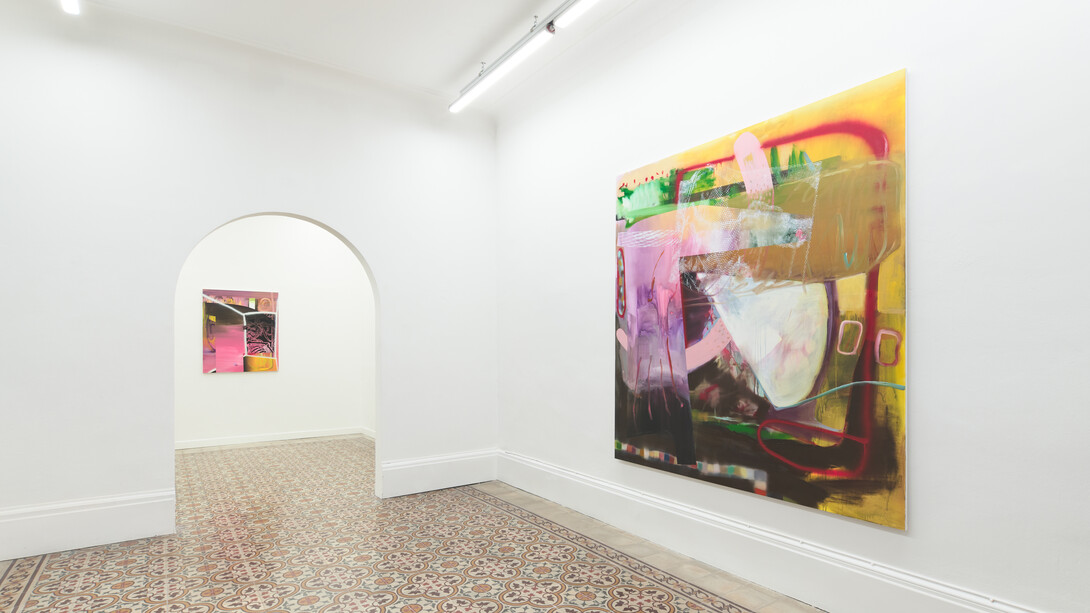 bn+Brinanovara, Exhibition View, Lieber Maler, male mir. Courtesy of The Address Gallery