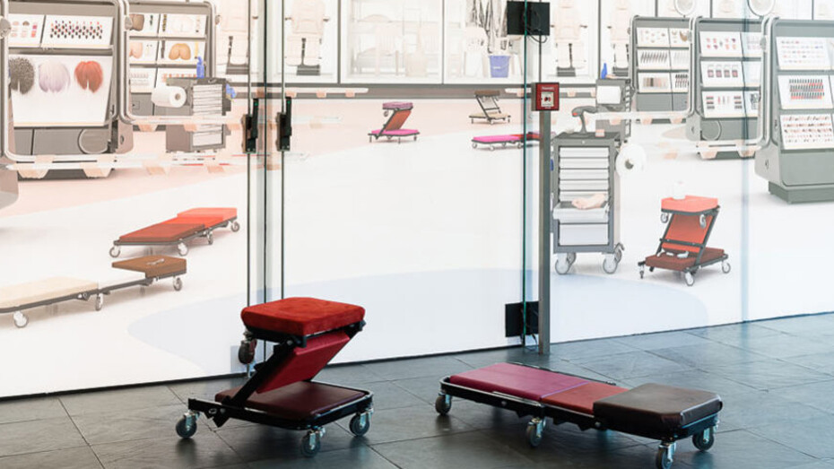 Work it, feel it! Exhibition view.Courtesy of Kunsthalle Wien