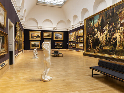 Various artists, Making history, exhibition view. Courtesy of Hamburger Kunsthalle