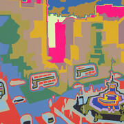 Dieter Roth, Sheet 5 aus: «6 Piccadillies» (detail), 1970. Courtesy of Kunsthaus Zürich