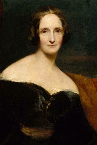 Richard Rothwell, Mary Wollstonecraft Shelley, olio su tela, 1840, National Portrait Gallery, Londra, UK