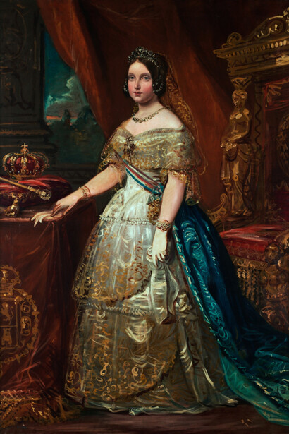 Anónimo (copia de: Luis de Madrazo y Kuntz), Isabel II