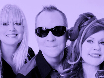 Cindy Wilson, Fred Schneider y Kate Pierson