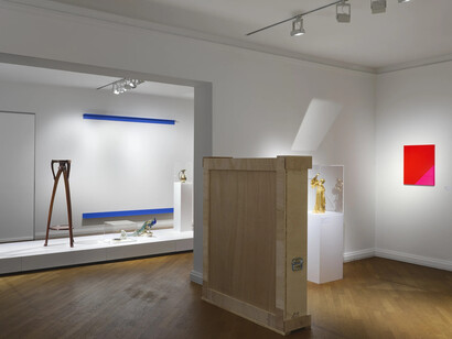 Gerold Miller, Intervention #1, exhibition view. Courtesy of Wentrup Gallery