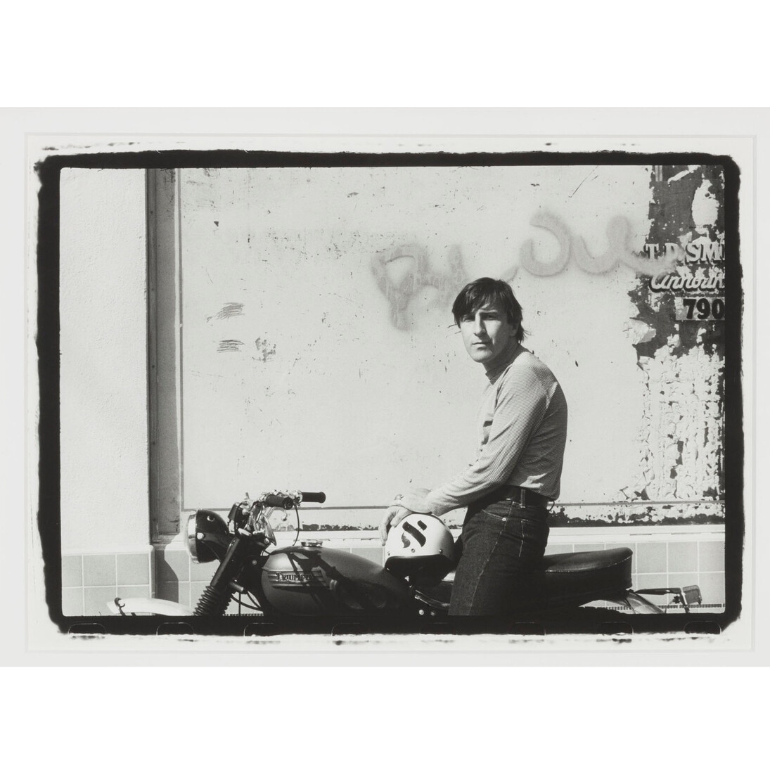 Dennis Hopper Wallace Berman Silver Gelatin Print 11 x 14 inches ; 28 x 35.5 cm AP © The Hopper Art Trust. Courtesy of The Hopper Art Trust and Gagosian Gallery 