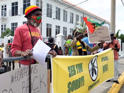 Protestas en torno a la visita de los duques de Cambridge a Jamaica
