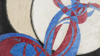 Frantisek Kupka, Amorfo Fuga en dos colores (1912)