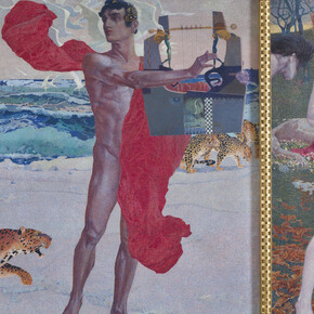 Luigi Bonazza, La leggenda di Orfeo / Rinascita d’Euridice / Morte d’Orfeo (detail), 1905. Courtesy of Mart