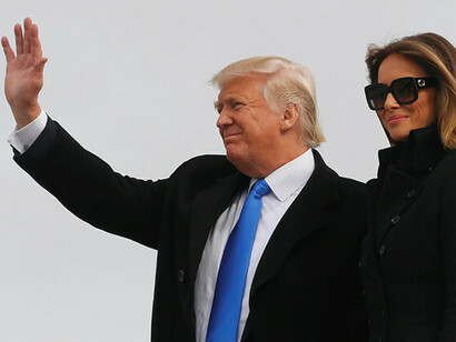 Donald y Melania Trump 