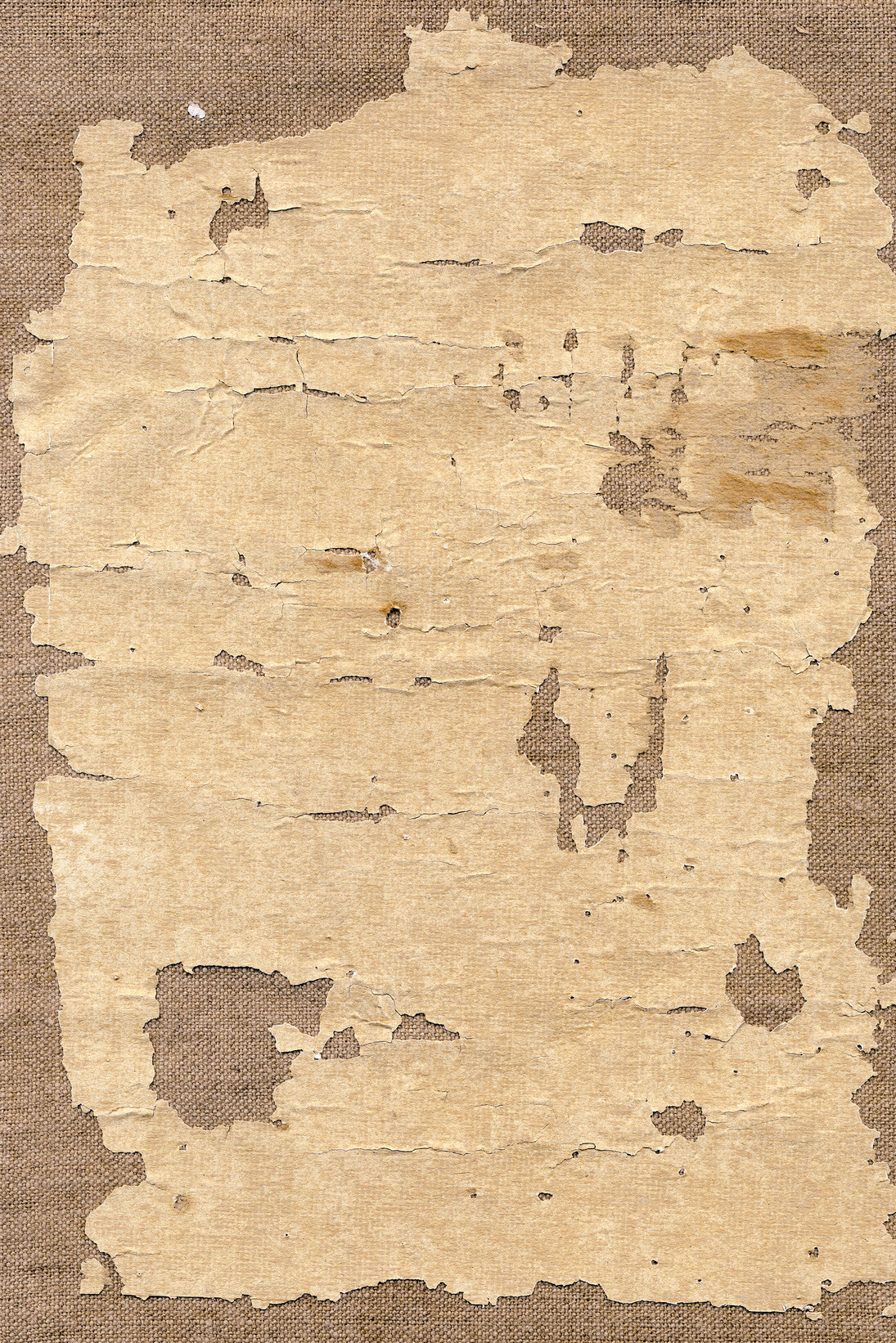 John Henderson, "Proof (wall rip, verso)", 2014, Dye sublimation on polyester, 193 x 132,1 x 3,8 cm / 76 x 52 x 1.5 inches, Courtesy Galerie Perrotin