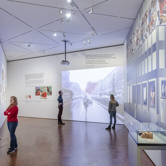 Roads not taken. Oder, es hätte auch anders kommen können, Ausstellungsansicht. Mit freundlicher Genehmigung des Deutschen Historischen Museums