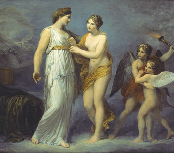 Andrea Appiani. Venere allaccia il cinto a Giunone