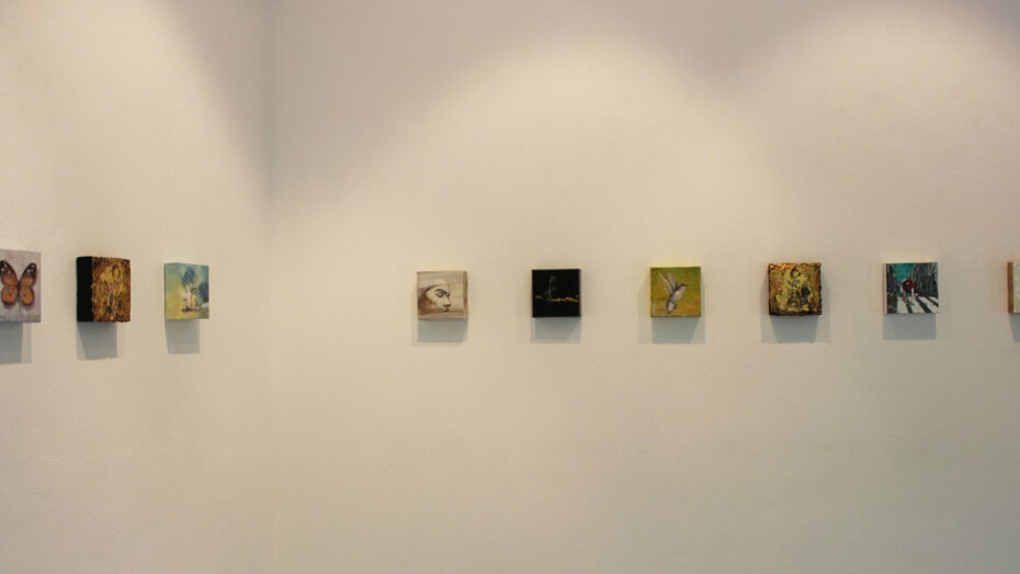 <20 15x15 / 20x20, exhibition view. Courtesy of Punto Sull'Arte Gallery