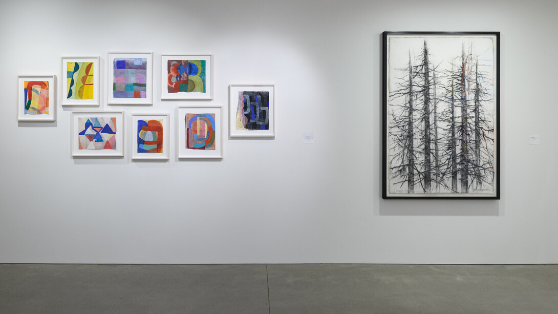 Installation View, Works on Paper, 2024. Photo credits: Shaun Roberts. Courtesy of Berggruen Gallery