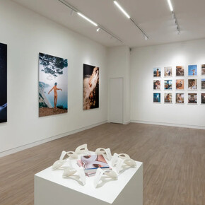 Vlad Zorin, Unmasked, exhibition view. Courtesy of Upsilon Gallery