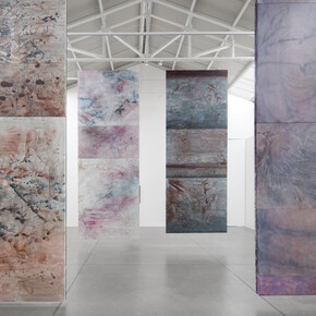 José Eduardo Barajas, Bleeding boundaries, exhibition view. Courtesy of Galerie Nordenhake