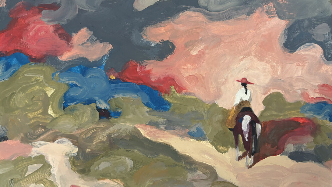 Swan Scalabre, Western n° 14 (detail). Courtesy of JoAnne Artman Gallery