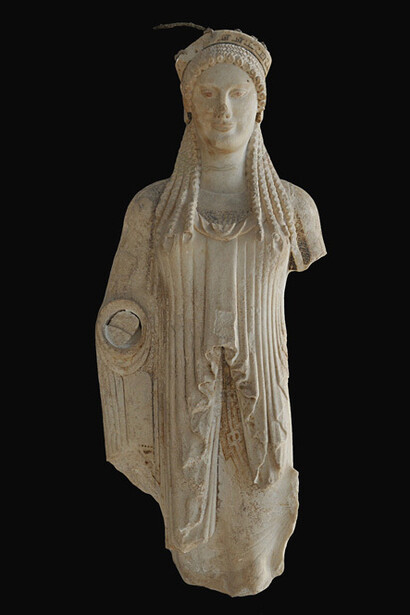 The greeks Agamemnon to Alexander the great, artwork in exhibition. Courtesy of Capital Museum