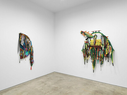 Yatika Starr Fields, Home as it was, exhibition view. Courtesy of Garth Greenan Gallery