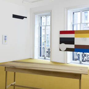 Augustus Thompson, Exhibition view. Courtesy of Almine Rech Gallery