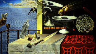 Salvador Dalí- Naturaleza muerta viviente