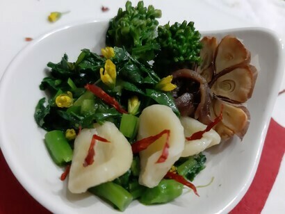 Fresh Orecchiette with Broccoli Rabe