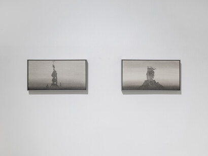 Tang Hui, Forms and scenery, exhibition view. Courtesy of Tokyo Gallery + BTAP