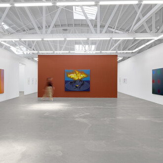 Nicolas Grenier, Flags, exhibition view. Courtesy of Luis De Jesus Los Angeles