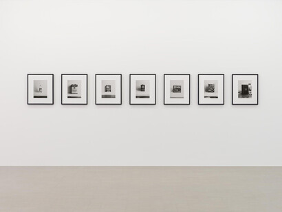 Ed Ruscha, photographs, exhibition view. Courtesy of Zander Galerie