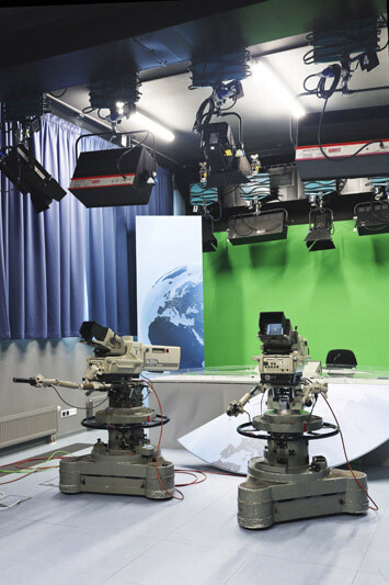 Television Studio. Courtesy of Národní technické muzeum