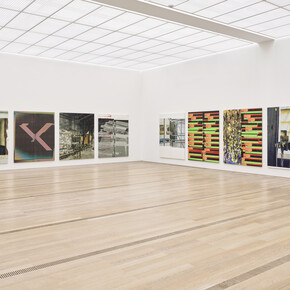 Various artists, There is only one thing I fear in life, my friend: One day, the black will swallow the red, exhibition view. Courtesy of Fondation Beyeler 