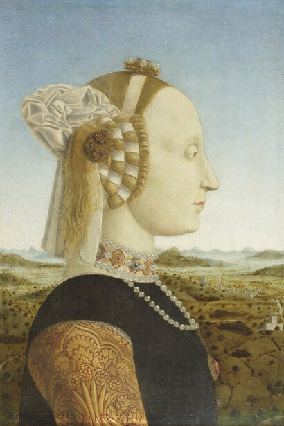 Piero della Francesca, Ritratto di Battista Sforza