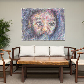 Francesco Clemente, Exhibition view. Courtesy of Galerie Templon