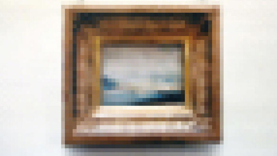 Peter Buechler, Untitled Study (Painting), 2008, Masters Projects
