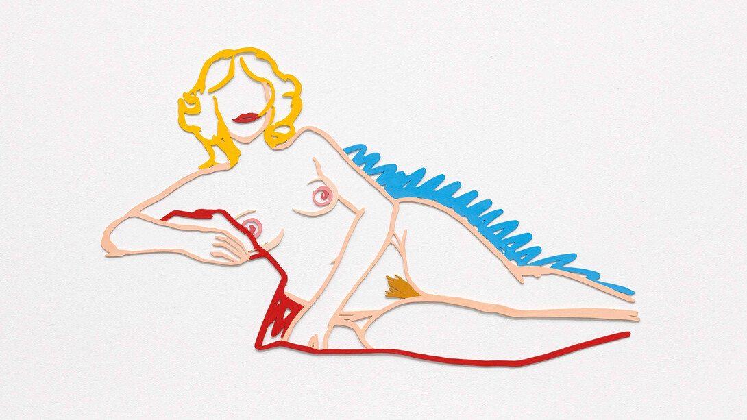 Tom Wesselmann, Rosemary lying on one elbow, 1989. Avec l'aimable autorisation de Galerie Lelong & Co
