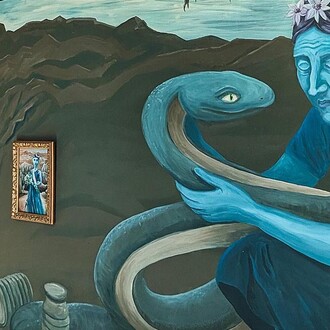 Foyer exhibition, Anja Herzog, exhibition view. Courtesy of Kunsthaus Graz