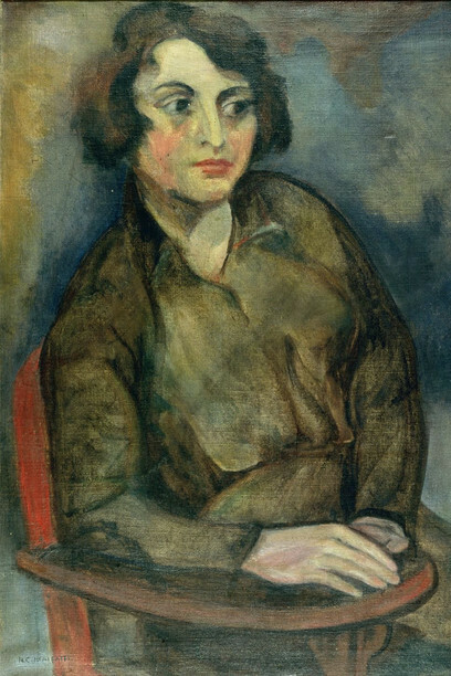 "A estudante russa", 1915