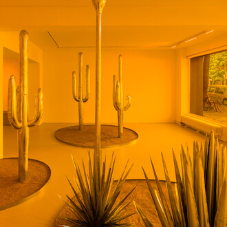 Stefan Knauf, When beginnings end, exhibition view. Courtesy of Robert Grunenberg