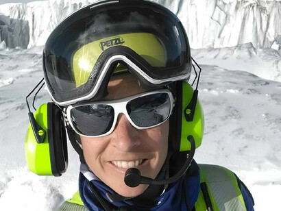 Marion Poitevin, première femme au sein du Groupe Militaire de Haute-Montagne à Chamonix