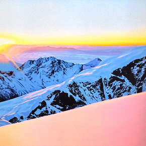 All images: details from "Dawn in the Himalayas" by Alexander Heaton 