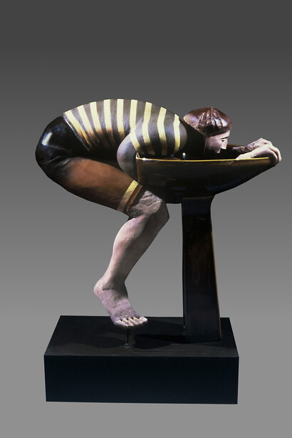 Vilma Villaverde. Cycling obsession. Escultura cerâmica. (1999)