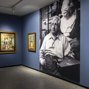 De Chirico and the theatre, exhibition view. Courtesy of Serlachius Museum