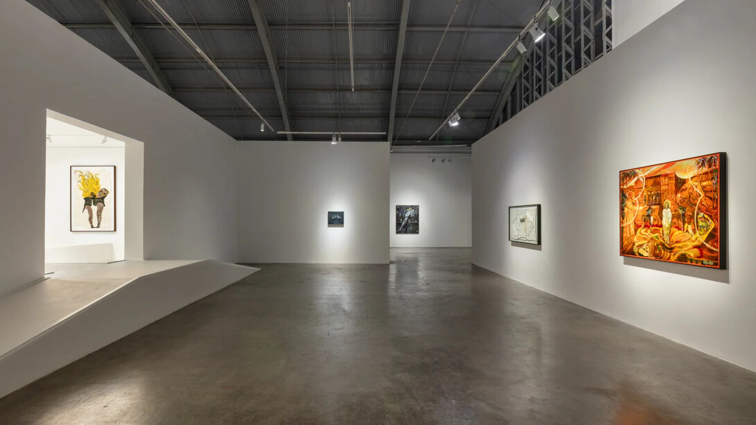 Guglielmo Castelli, Um galo sozinho não tece uma manhã, exhibition view. Courtesy of Mendes Wood DM