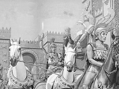 Lejos de querer eliminar al pueblo persa, Alejandro buscó acoplar los tan distintos pueblos que conformaban su nuevo imperio, mezclando sus culturas