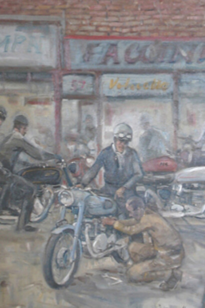 Peter Knox, Faccini, Oil, 51 cm x 41 cm